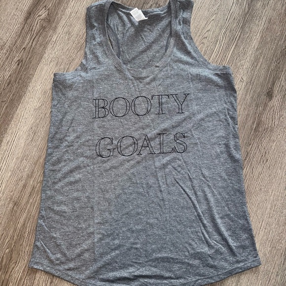 Workout Tank- BOOTY GOALS! - Picture 1 of 3